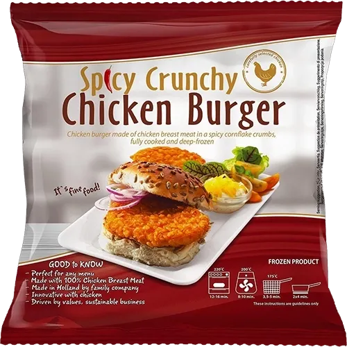 Screenshot of Spicy Crunchy Chicken Burger